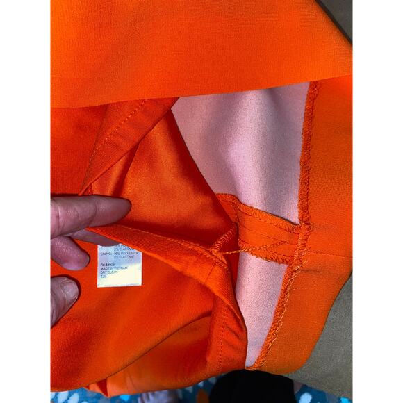 Alex Marie Stunning Sophisticated 10 Mock Neck Sleeveless Back Zip Lined Dress - Picture 9 of 12